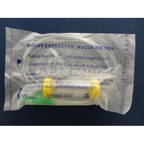 Extractor de moco infantil con tubo de succión